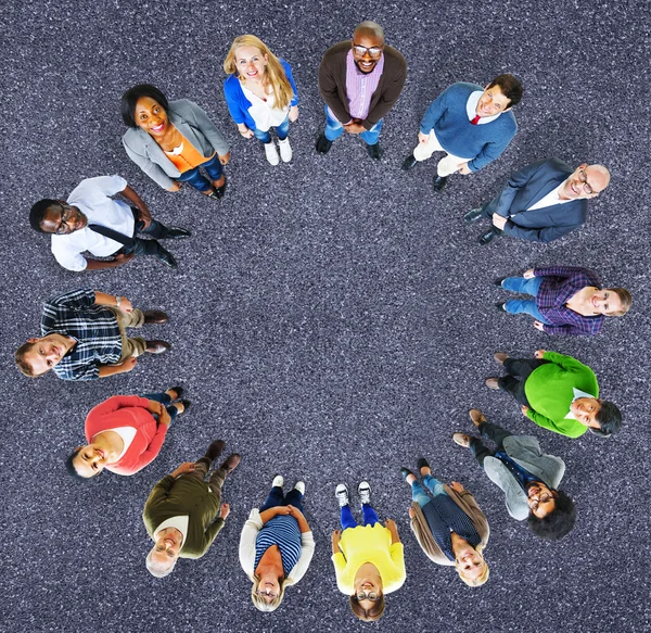 İş insanlar toplum takım kavramı