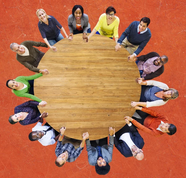 Business mensen Teamwork steun Concept — Stockfoto
