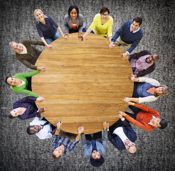 Business People Teamwork Support Concept — Stock Photo, Image