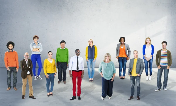 Diversiteit mensen communautaire Concept — Stockfoto