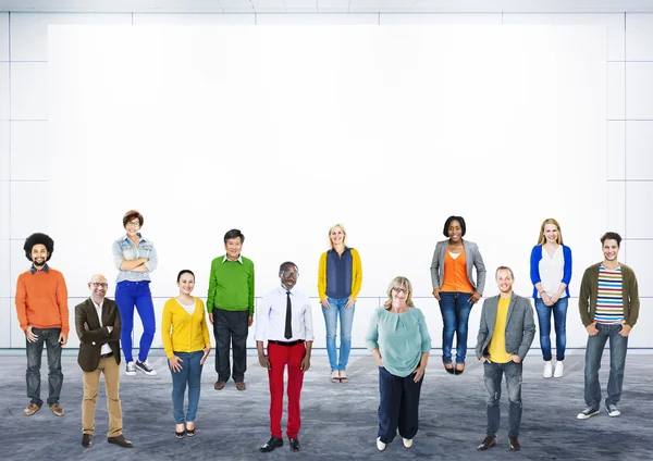 Diversità Persone Concetto comunitario — Foto Stock