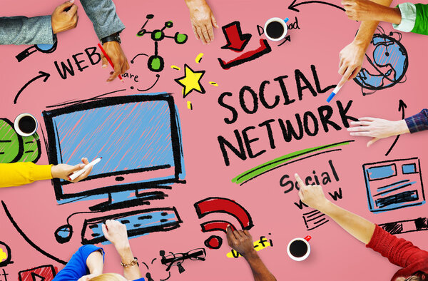 Social Network Concept