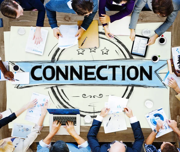 Connection Networking Concept — Stock Photo, Image