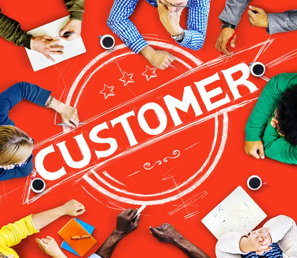 Customer Satisfaction Support  Concept — Stock Photo, Image