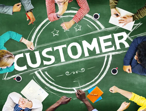 Customer Satisfaction Support  Concept — Stock Photo, Image