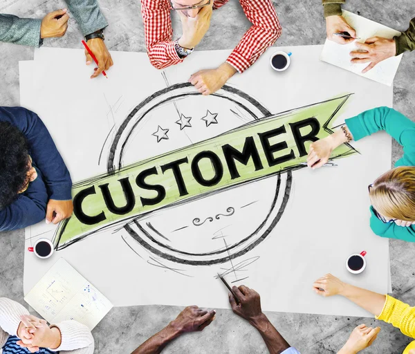 Customer Satisfaction  Concept — Stock Photo, Image