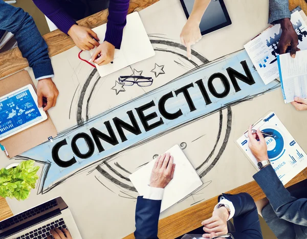 Connection Networking Concept — Stock Photo, Image