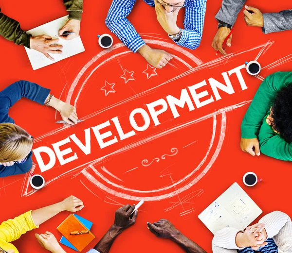 Development management concept — Stock Photo, Image