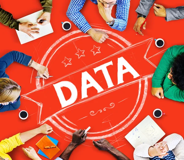 Business, Discussion Data concept — Stock Photo, Image