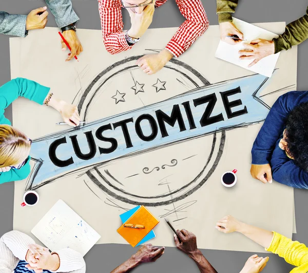 Customization customize Concept — Stock Photo, Image