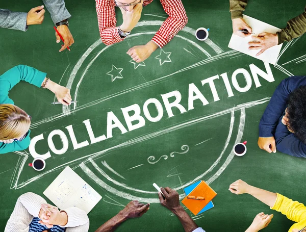 Collaborazione Concetto di partenariato di cooperazione — Foto Stock