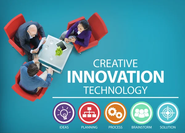 Kreatives Innovationstechnologie-Konzept — Stockfoto