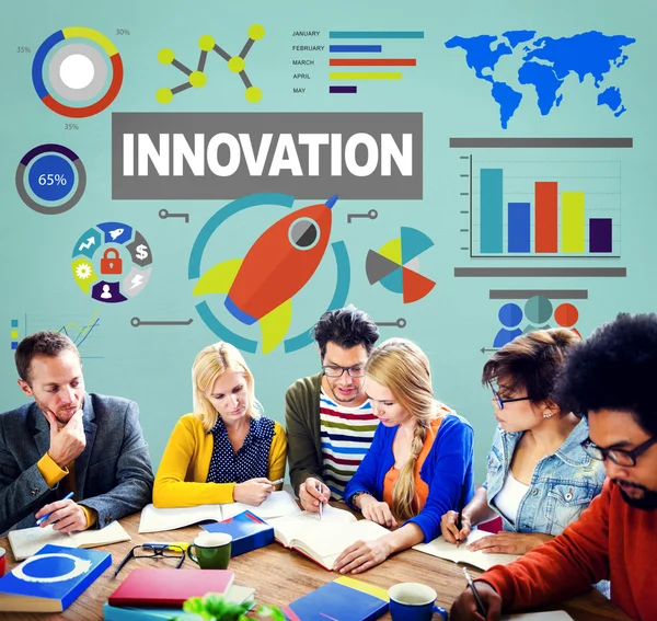 Idea di innovazione Concetto di aspirazione creativa — Foto Stock