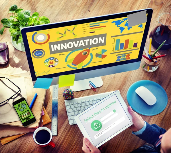 Idea di innovazione Concetto di aspirazione creativa — Foto Stock