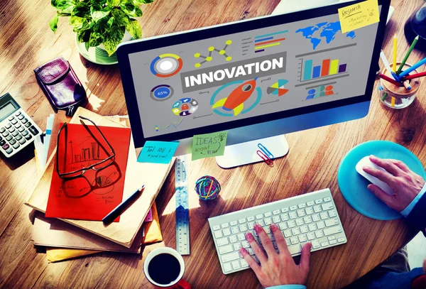 Idea di innovazione Concetto di aspirazione creativa — Foto Stock