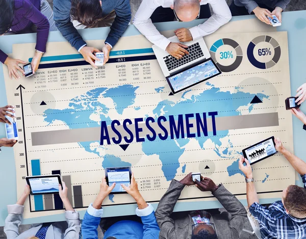 Assessment Opinion Measurement Plan Concept — Stock Photo, Image
