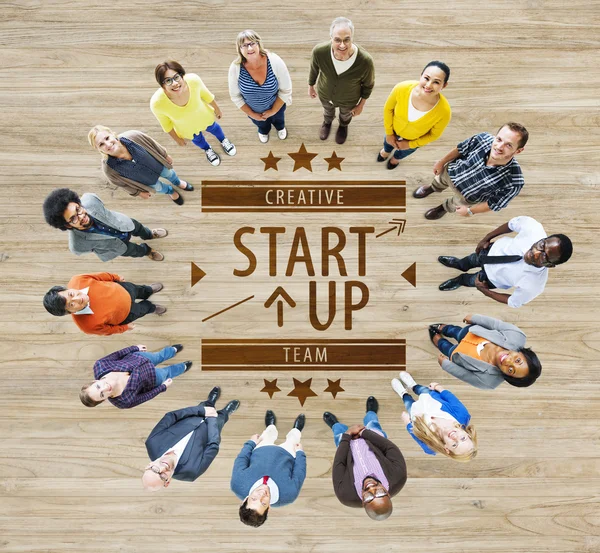 Start Up Strategia biznes koncepcja — Zdjęcie stockowe