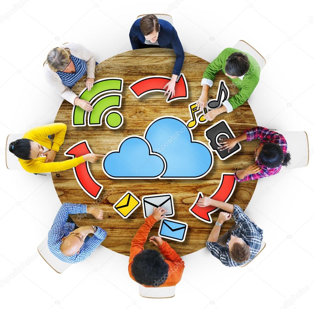Cloud Networking Business Concept