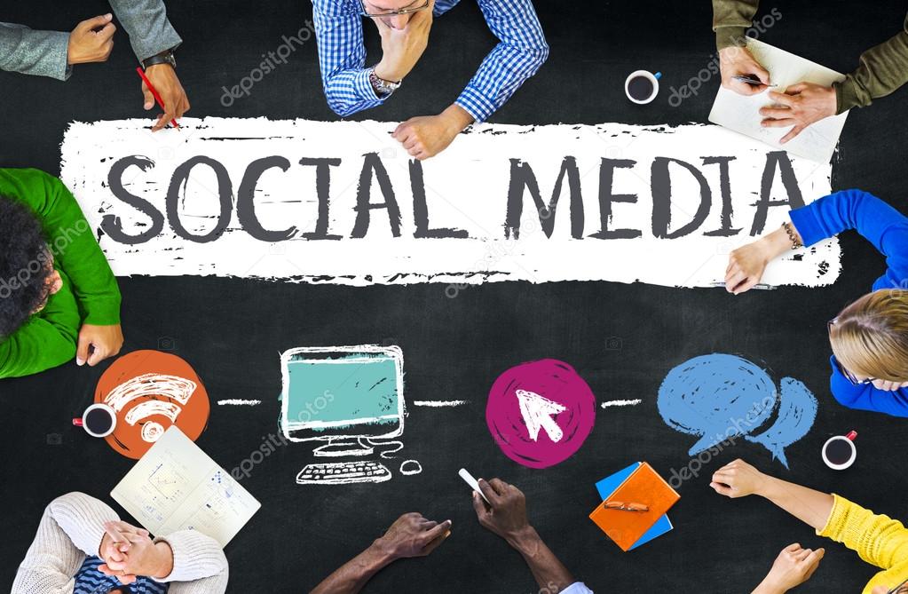 Social Media Connection Concept