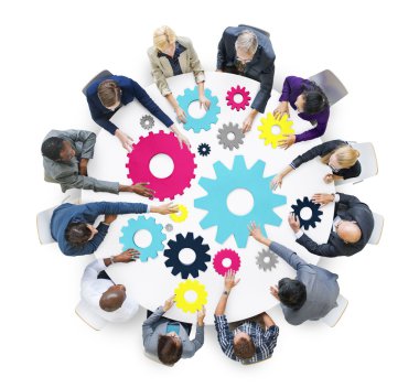 Brainstorming Collaboration Team Concept