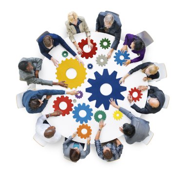 Brainstorming Collaboration Team Concept