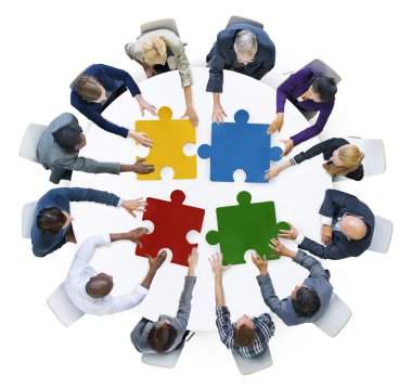 Business People Connection Corporate Concept