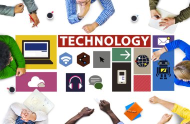 Teknoloji Sosyal Medya Online dijital ağ