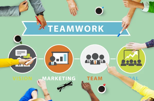 Zakelijke bijeenkomst Teamwork Concept — Stockfoto