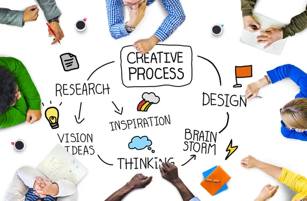 Creative Process Concept — Stock Photo, Image