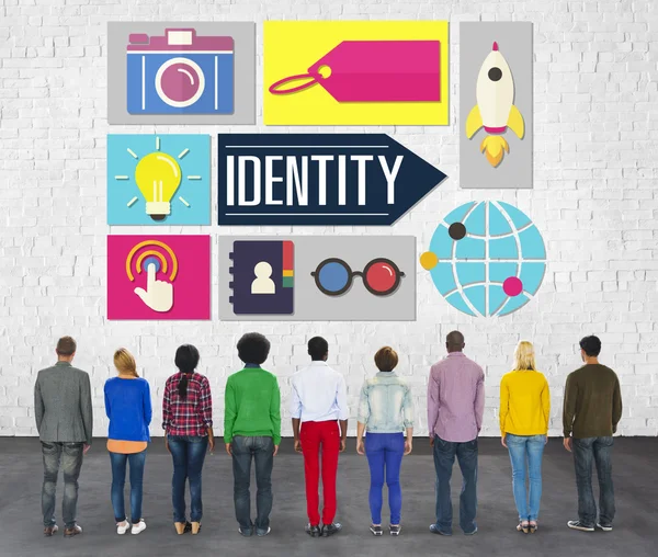 Identity Branding Business Concept — Stock Photo, Image