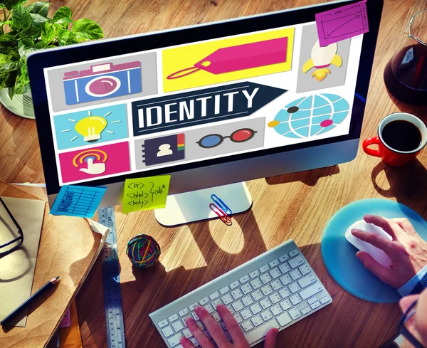 Identity Branding Business Concept — Stock Photo, Image