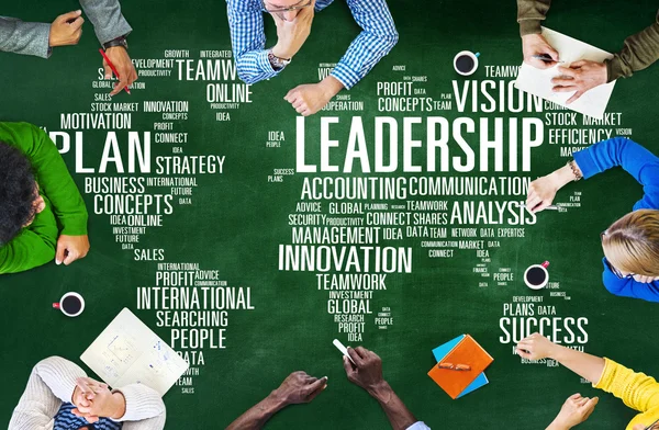 Leiderschap Boss Management Concept — Stockfoto
