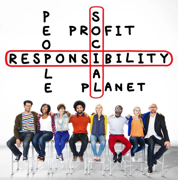 Sociale verantwoordelijkheid Concept — Stockfoto