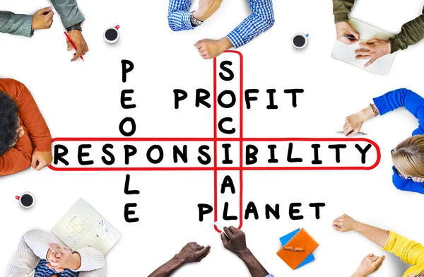 Concept de responsabilité sociale — Photo