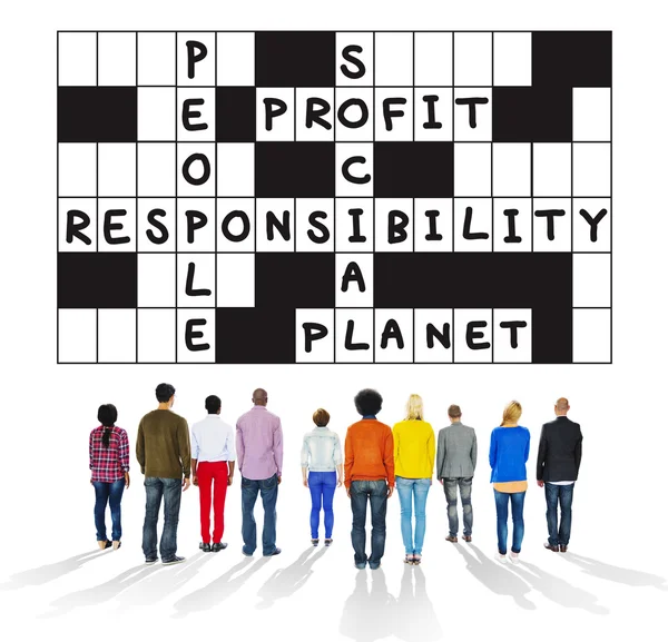 Conceito de Responsabilidade Social — Fotografia de Stock