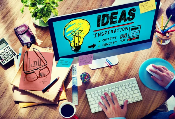 Ideas Inspiration Think Concept — Stock Photo, Image