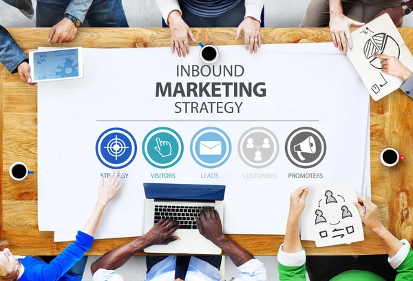 Inbound Marketing Strategy Concept — Stock Photo, Image