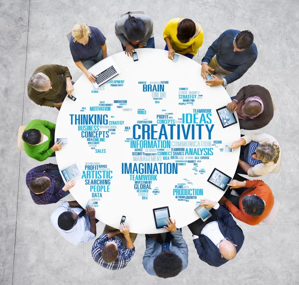 Kreativitet konstnärlig Inspiration Innovation — Stockfoto