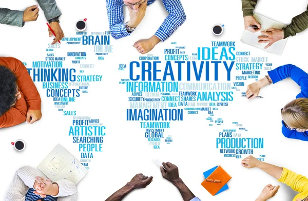 Kreativität künstlerische Inspiration Innovation — Stockfoto