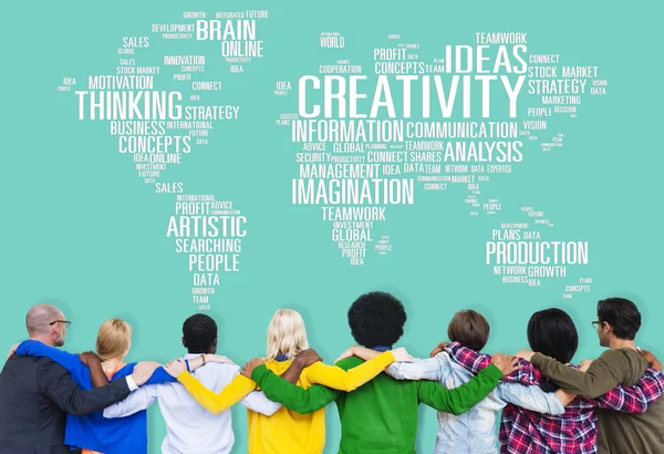 Kreativitet konstnärlig Inspiration Innovation — Stockfoto