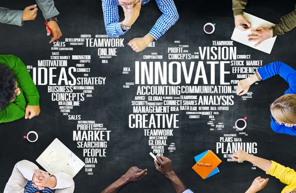 Innovation Inspiration kreativitet idéer — Stockfoto
