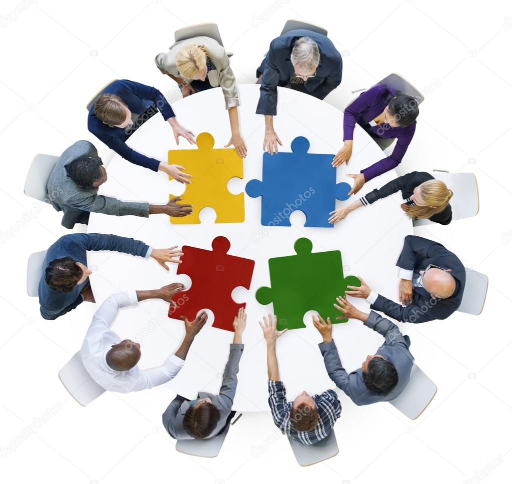 Business People Connection Corporate Concept