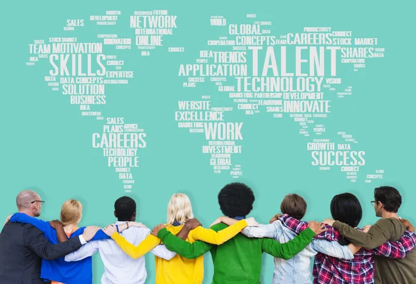 Competenza di talento Genius Skills Concetto professionale — Foto Stock