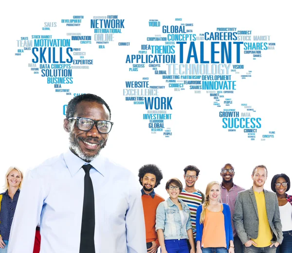 Competenza di talento Genius Skills Concetto professionale — Foto Stock