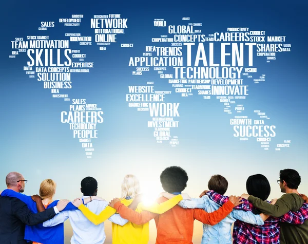 Competenza di talento Genius Skills Concetto professionale — Foto Stock