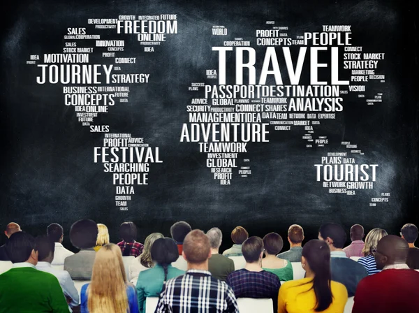 Travel Explore Global Destination Trip Adventure — Stock Photo, Image