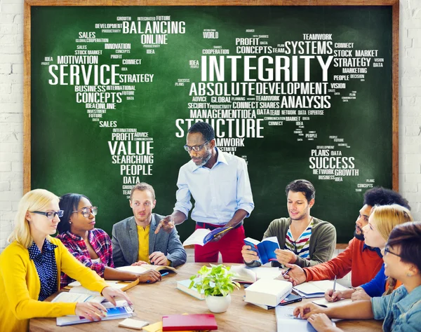 Integrity Honesty Sincerity Trust Reliability Concept — Stock Photo, Image