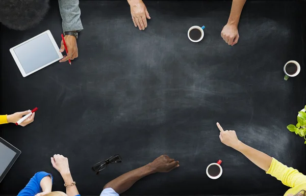 Pessoas de negócios Comunidade Brainstorming Con — Fotografia de Stock