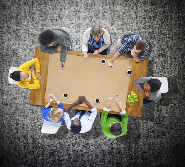 Business Teamwork Discussion Concept — Stock Photo, Image