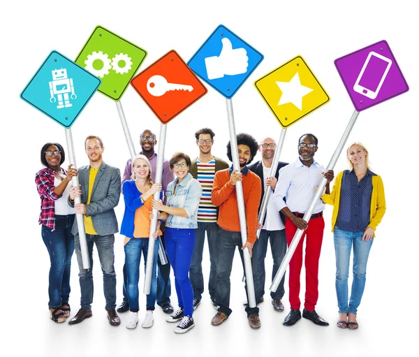 Diverse Diversity Team Concept — Stock Photo, Image